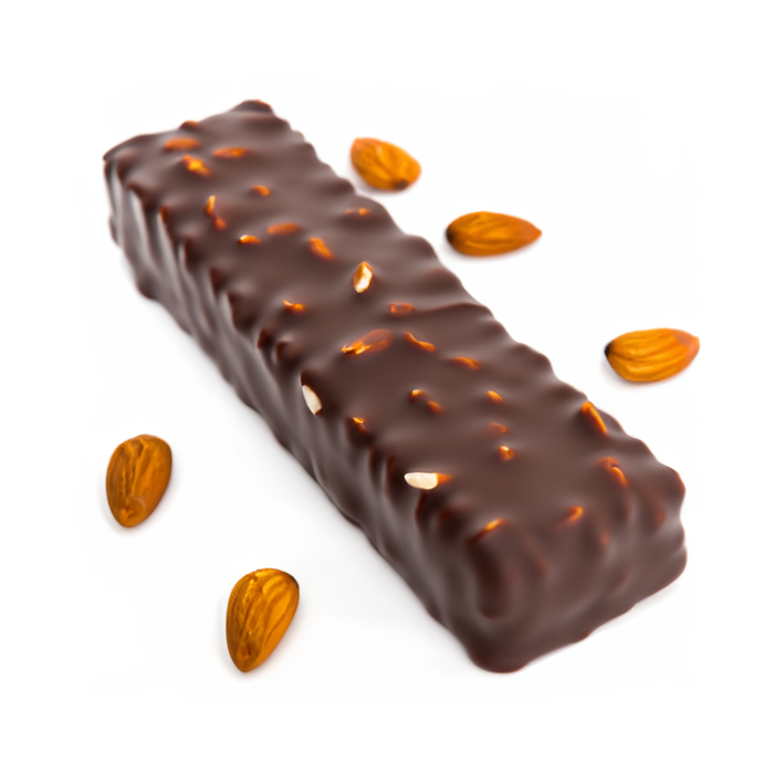 The Flavor Apprentice - Chocolate Coconut Almond Candy Bar